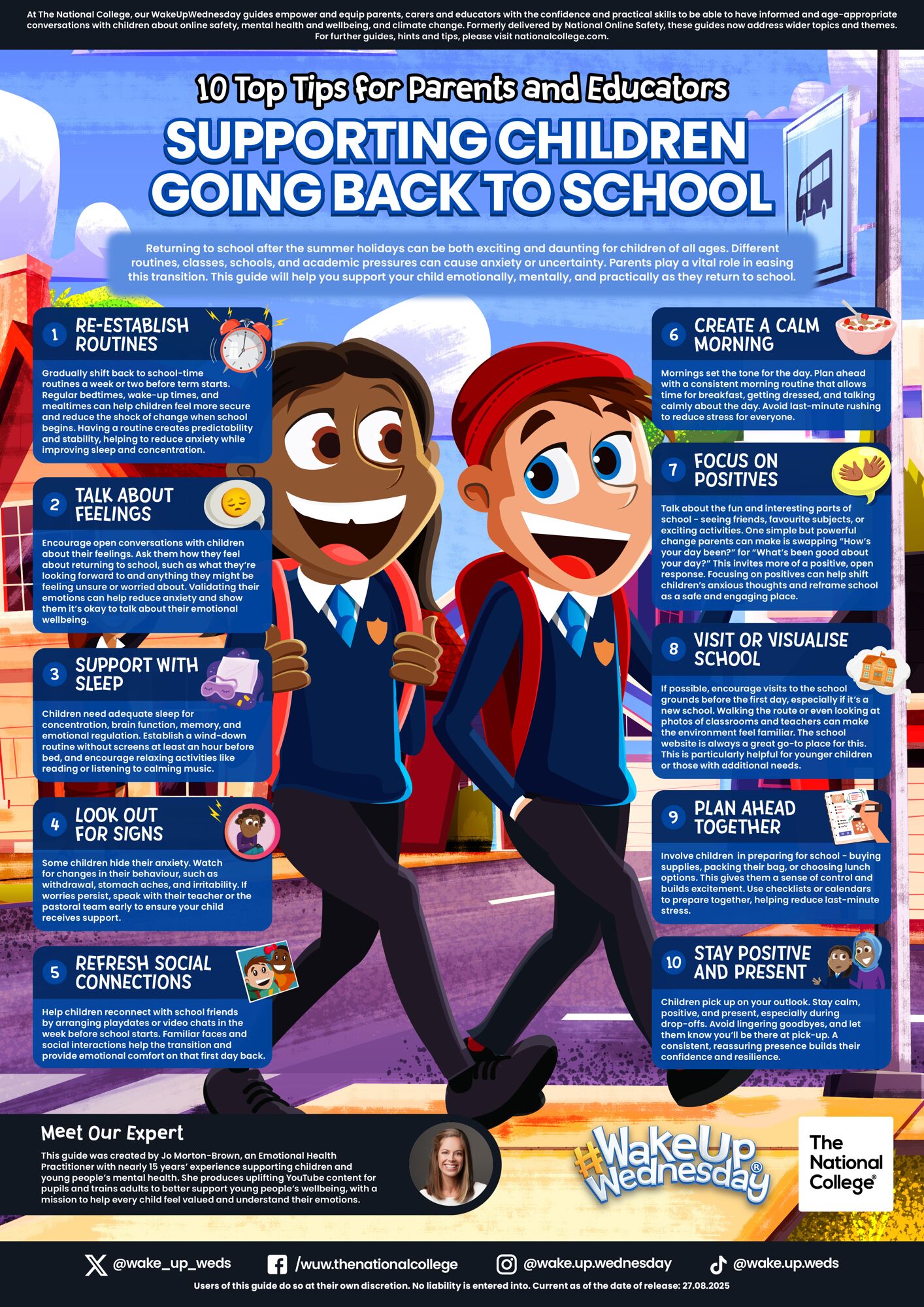 V1 Supporting Children Going Back To School   Sep 2025