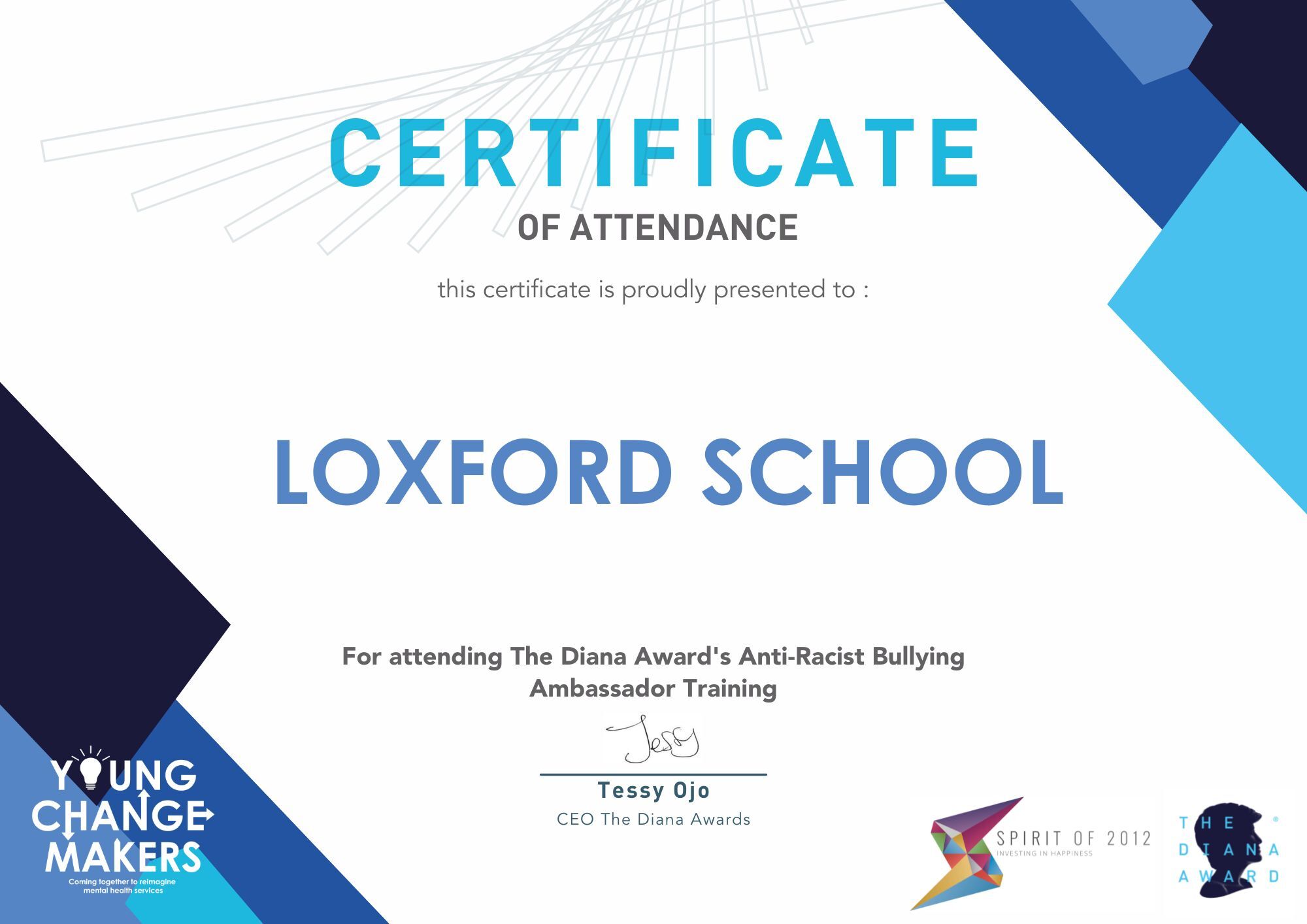 Diana Award   Loxford School